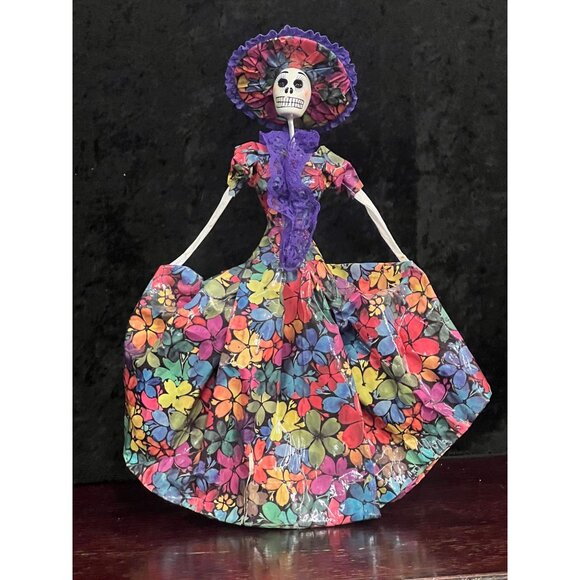 Day of the Dead Handmade Paper Mache - Picture 1 of 1